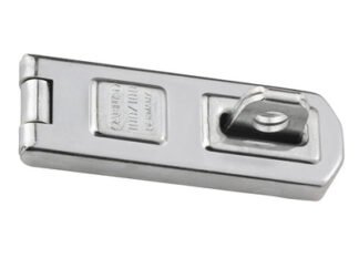 Abus Mechanical 100/100 Hasp & Staple Carded 100mm (4003318337000) ABU100100SC