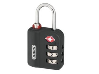 Abus Mechanical 147 TSA 30mm Combination Luggage Padlock (4003318530937) ABU147TSA