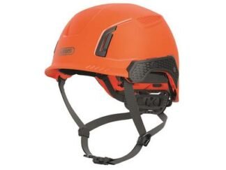 Abus Mechanical SPECTOR-E Non-vented Safety Helmet Orange (4003318384790) ABU38479