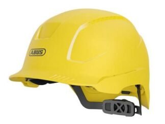 Abus Mechanical SCATOR-E Non-vented Safety Helmet Yellow (4003318384837) ABU38483
