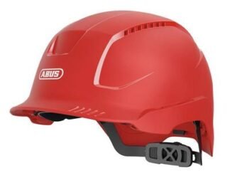 Abus Mechanical SCATOR Vented Safety Helmet Red (4003318413971) ABU41397