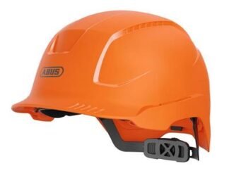 Abus Mechanical SCATOR-E Non-vented Safety Helmet Orange (4003318413988) ABU41398