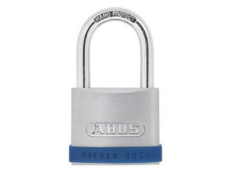 Abus Mechanical 50mm Silver Rock™ 5 Padlock (4003318792687) ABU550C