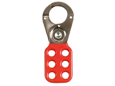 Abus Mechanical 701 Lockout Hasp 25mm (1in) Red (4003318357664) ABU701R