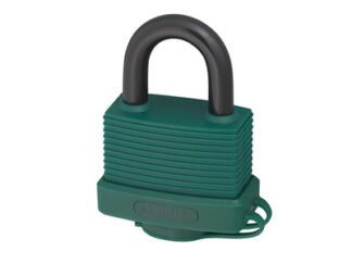 Abus Mechanical 70AL/45mm Aluminium Padlock Green Keyed Alike 6401 (4003318499722) ABUKA49972
