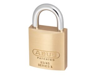 Abus Mechanical 83/45mm Brass Body Padlock Keyed Alike 2745 (4003318773297) ABUKA54144