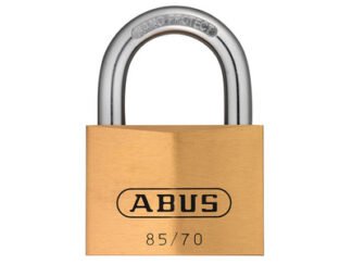 Abus Mechanical 85/70mm Brass Padlock Keyed Alike 121 (4003318024986) ABUKA02498