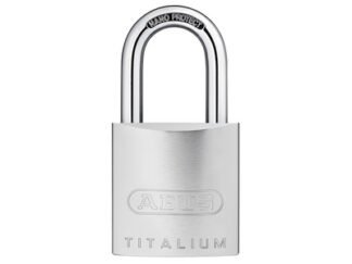 Abus Mechanical 86TI/45mm TITALIUM™ Padlock Without Cylinder (4003318277788) ABU86TI45