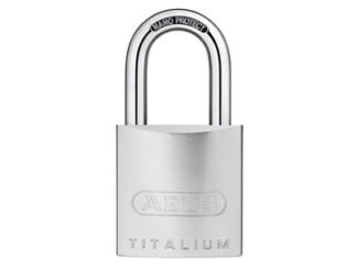 Abus Mechanical 86TI/55mm TITALIUM™ Padlock Without Cylinder (4003318585005) ABU86TI55