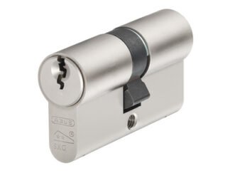 Abus Mechanical E60NP Euro Double Cylinder Nickel Pearl 40mm / 40mm Visi (4003318548673) ABUE60N4040C