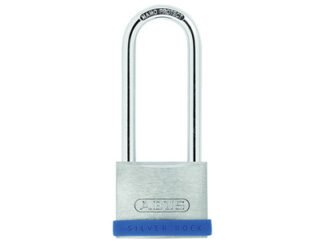 Abus Mechanical 40mm Silver Rock™ 5 Padlock Long Shackle 63mm Keyed Alike (4003318808821) ABUKA80882
