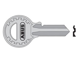 Abus Mechanical 84/40 40mm R Key Blank (4003318006814) ABUKB00681