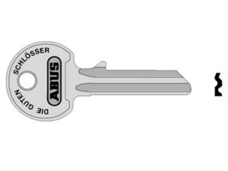 Abus Mechanical 36/55 55mm Right Hand Key Blank (4003318008351) ABUKB00835