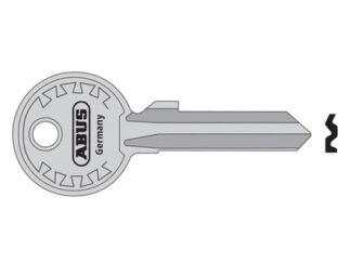 Abus Mechanical 24/70-82/63-92/65 Key Blank 00906 (4003318009068) ABUKB00906