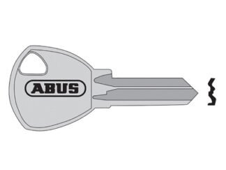 Abus Mechanical 65/40+45 70/45 New Key Blank (4003318120220) ABUKB12022