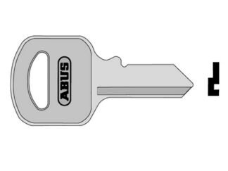 Abus Mechanical 55/30 30mm Key Blank (4003318028809) ABUKB28809