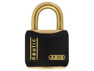 Abus Mechanical T84MB/20mm Black Rustproof Padlock Carded (4003318003844) ABUT84MB20C