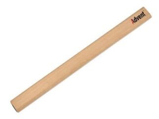 Advent Hard Lead Carpenters Pencils (Box 72) (5060027020707) ADVACPH72