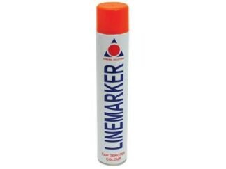 Aerosol 0905 Line Marking Spray Paint Orange 750ml (5060229170781) AERLMPO