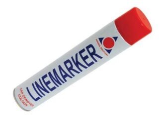 Aerosol 0902 Line Marking Spray Paint Red 750ml (5060229170750) AERLMPR