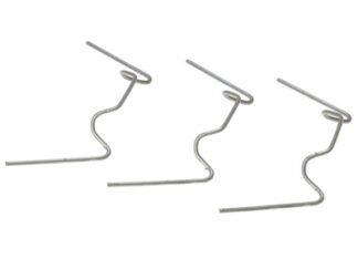 ALM Manufacturing GH001 W Glazing Clips Pack of 50 (5016531000100) ALMGH001
