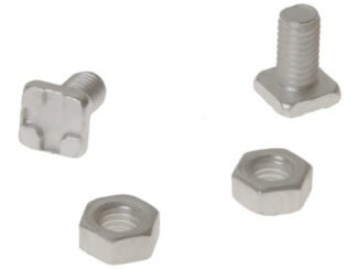 ALM Manufacturing GH004 Square Glaze Bolts & Nuts Pack of 20 (5016531000407) ALMGH004