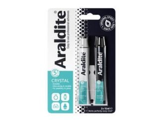 Araldite Crystal Epoxy 2 x 15ml Tubes (7610594000084) ARA400008