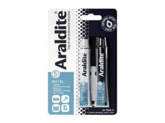 Araldite Steel Epoxy 2 x 15ml Tubes (7610594000107) ARA400010