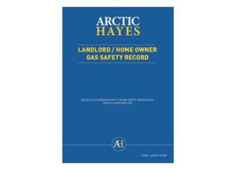 Arctic Hayes Landlord/Homeowner Gas Safety Record (Pad of 25) (5035990630109) ARC663010NUM