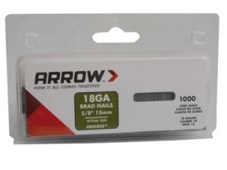 Arrow BN1810 Brad Nails 15mm (Pack 1000) (0079055041030) ARRBN1810