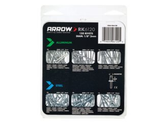 Arrow RK6120 Multi Rivet Pack (120) (0079055061205) ARRRK6120
