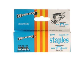 Arrow S107 Staples (Box 2500) (0079055107125) ARRS107