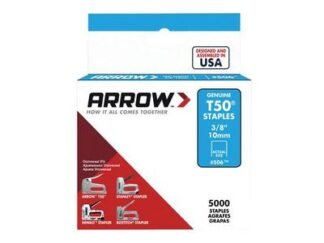 Arrow T50 Staples 10mm (3/8in) (Bulk Pack 5000) (0079055510383) ARRT5038IP