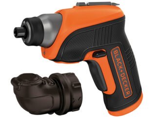 Black & Decker CS3652LC Cordless Screwdriver & Right Angle Attachment 3.6V Li-ion (5035048556917) B/DCS3652LC
