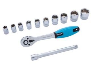 Bluespot Tools Socket Set of 12 Metric 3/8in Drive (5028734015027) B/S01502