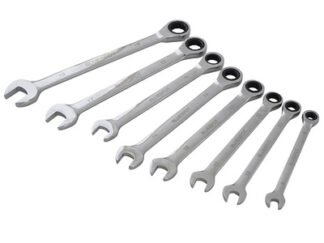 Bluespot Tools Ratchet Spanner Set, 8 Piece (5028734043105) B/S04310