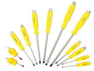 Bluespot Tools Hex Drive Screwdriver Set,12 Piece (5028734120585) B/S12058
