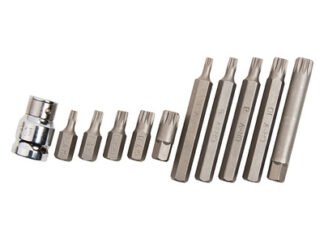Bluespot Tools Spline Bit Set, 11 Piece (5028734015157) B/S1515