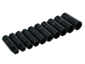 Bluespot Tools 1/2in Metric Deep Impact Socket Set 10-24mm, 10 Piece (5028734015362) B/S1536