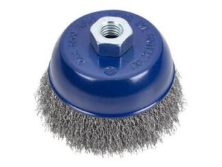Bluespot Tools Steel Wire Cup Brush 100mm M14 X 2 (5028734192186) B/S19218