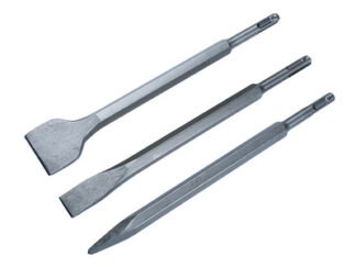 Bluespot Tools SDS Plus Chisel Set, 3 Piece (5028734200126) B/S20012