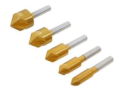 Bluespot Tools HSS Titanium Countersink Bit Set, 5 Piece (5028734203127) B/S20312