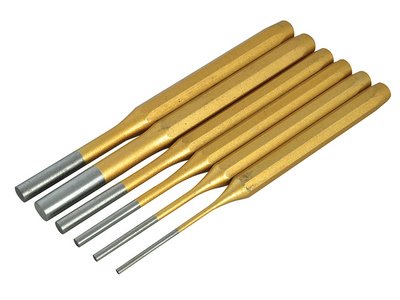 Bluespot Tools Gold Pin Punch Set 6 Piece (5028734224498) B/S22449