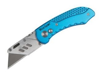 Bluespot Tools Professional Folding Utility Knife (5028734290240) B/S29024
