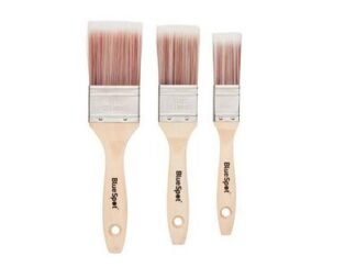 Bluespot Tools Synthetic Paint Brush Set, 3 Piece (5028734360103) B/S36010