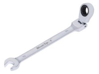 Bluespot Tools 180 degrees Flexible Head Ratchet Spanner 10mm (5028734051025) B/S5102