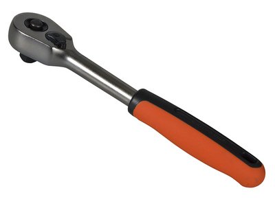 Bahco Ratchet Quick-Release 1/2in Square Drive SBS81 (7314153009937) BAH12RATQR