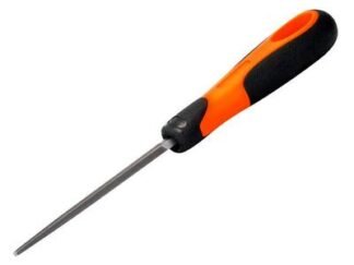 Bahco 1-160-06-2-2 ERGO™ Handled Engineering Square Second Cut File 150mm (6in) (7311518003685) BAH16062H