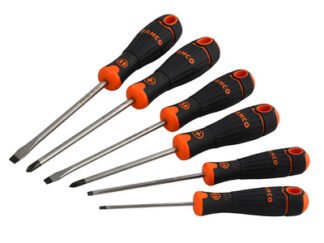 Bahco BahcoFIT Screwdriver Set, 6 Piece (7314150283293) BAH219006