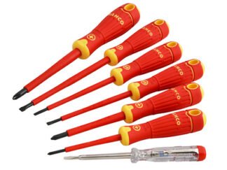 Bahco BahcoFIT Insulated Screwdriver Set, 7 Piece (7314150283408) BAH220027